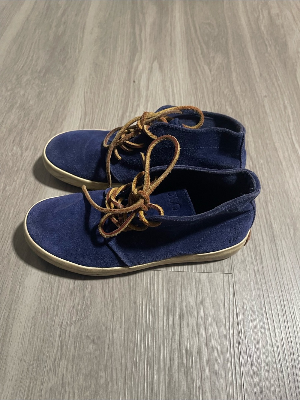 Boy’s Suede Polo Ralph Lauren Chukka Shoes